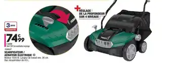ALDI Scarificateur - Aérateur électrique Ferrex offre