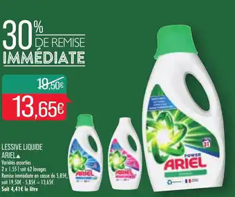 Match Lessive liquide ariel offre