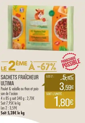 Match Sachets fraîcheur ultima offre