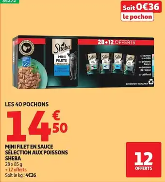Sheba Mini Filets en Sauce