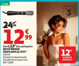 Auchan QILIVE BROSSE SOUFLANTE Q.7275 offre