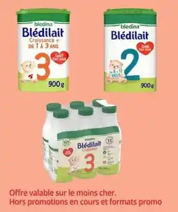 Auchan bledina Blédilait offre
