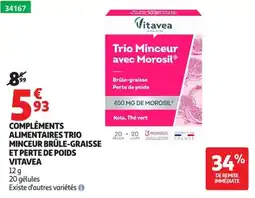 Auchan Vitavea Trio Minceur avec Morosil offre