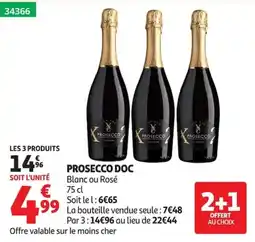 Auchan PROSECCO DOC offre
