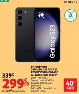 Auchan SAMSUNG SMARTPHONE GALAXY S23 offre