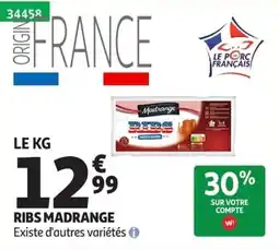 Auchan Madrange Ribs offre
