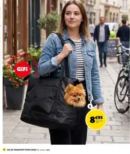 GiFi GiFi SAC DE TRANSPORT POUR CHIEN offre