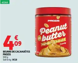 Auchan PROZIS Peanut butter offre