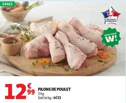 Auchan PILONS DE POULET offre