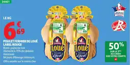 Auchan Les Fermiers de Loué Poulet offre