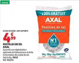 Auchan AXAL Pastilles de sel offre