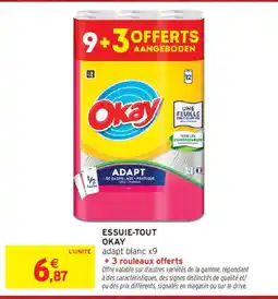 Intermarché Okay Essuie-tout adapt blanc offre
