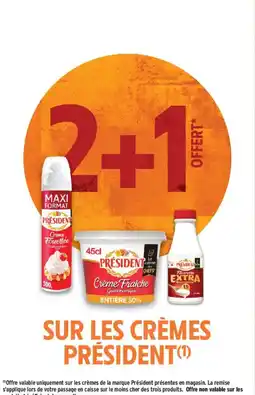 Intermarché Président Crème offre
