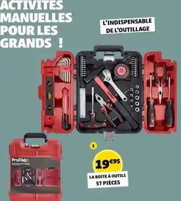 GiFi ProFilex Boite à outils 57 pièces offre