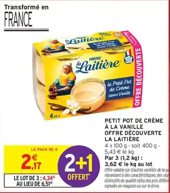 La Laitière Petit Pot de Crème