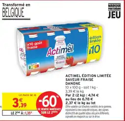 Intermarché Actimel offre