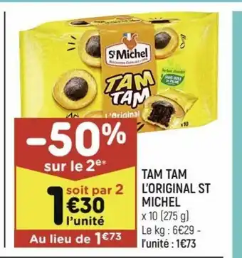 Leader Price Tam Tam L'Original St Michel offre