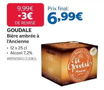 Goudale Bière ambrée à l'Ancienne