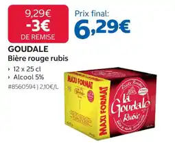 Costco Goudale Bière rouge rubis offre