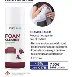 Stanhome STANHOME FOAM CLEANER offre