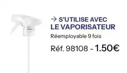 Stanhome S'utilise avec le vaporisateur offre