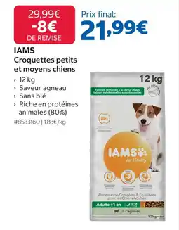 Costco IAMS Croquettes petits et moyens chiens offre