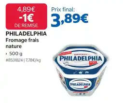 Costco PHILADELPHIA Fromage frais nature offre
