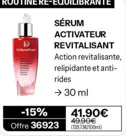 Stanhome Dr.Pierre Ricaud SÉRUM ACTIVATEUR REVITALISANT offre