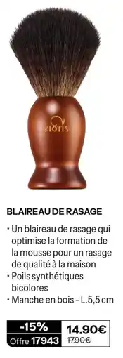 Stanhome Kiotis Blaireau de rasage offre