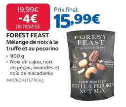 Costco FOREST FEAST Mélange de noix à la truffe et au pecorino offre