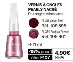 Stanhome filmar Vernis à ongles Pearly nacré offre