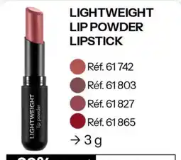 Stanhome LIGHTWEIGHT lip powder offre