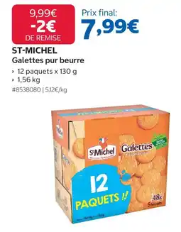 Costco ST-MICHEL Galettes pur beurre offre