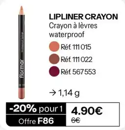 Stanhome flormar LIPLINER CRAYON offre
