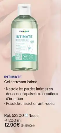 Stanhome Stanhome intimate neutral offre