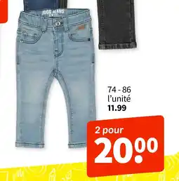Wibra Jogg jeans slim fit offre