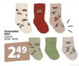 Wibra Chaussettes bébé offre