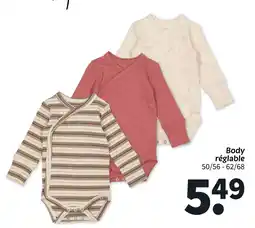 Wibra Body réglable offre