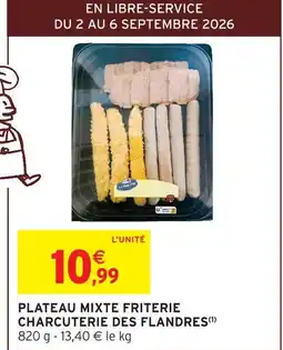 Intermarché Charcuterie des flandres plateau mixte friterie offre