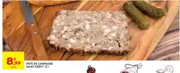 Intermarché Saint gery pâté de campagne offre