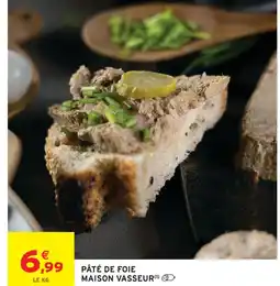 Intermarché Vasseur pâté de foie maison offre
