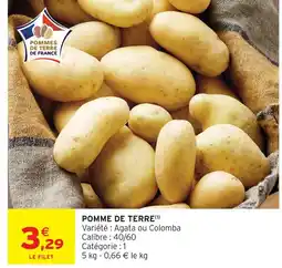 Intermarché Pomme de terre offre