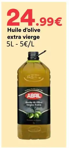 Hmarket Huile d’olive extra vierge offre