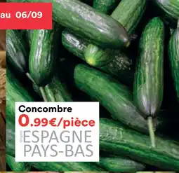 Hmarket Concombre offre