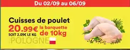 Hmarket Cuisses de poulet offre