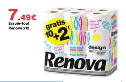 Hmarket Renova essuie-tout x12 offre