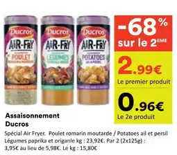 Hmarket Ducros assaisonnement offre