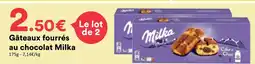 Hmarket Milka gâteaux fourrés au chocolat offre