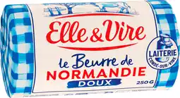Auchan Elle & vire beurre de normandie doux elle & vire offre