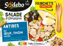 Auchan Sodebo salade antibes sodebo offre